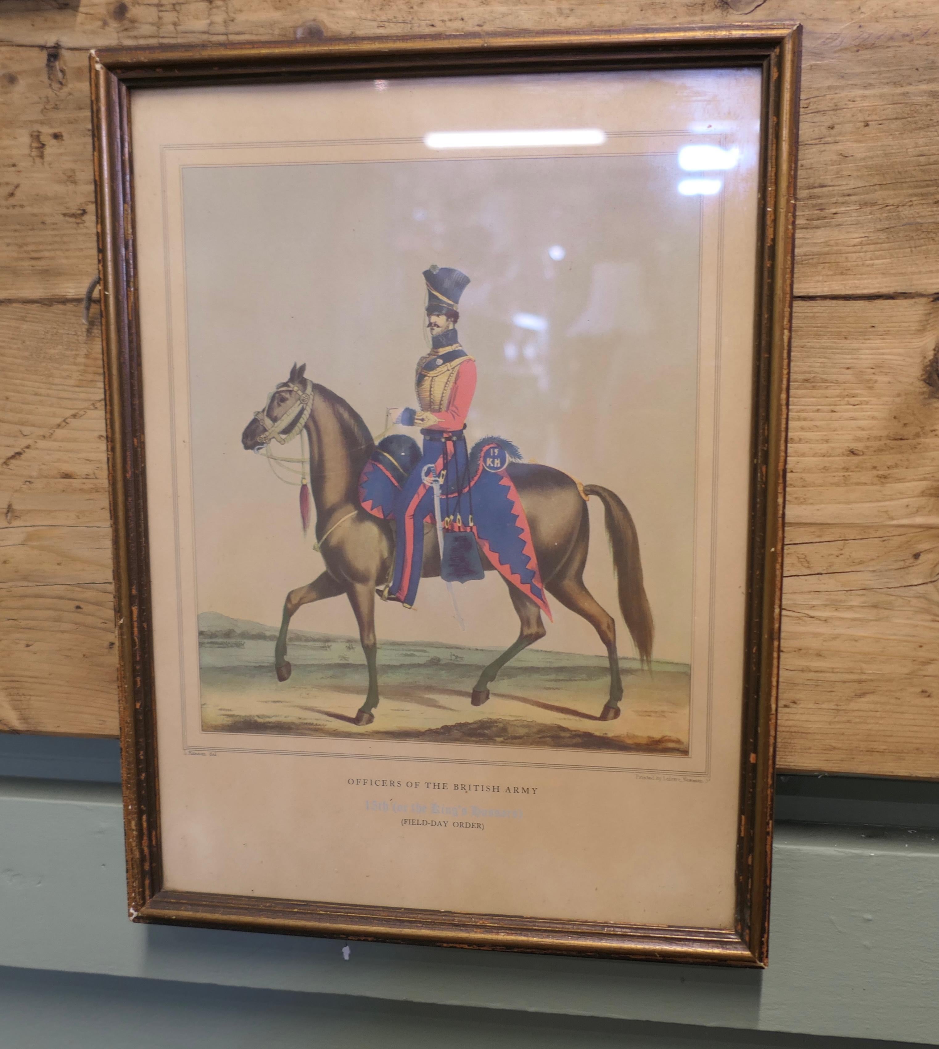 Victorian 5 Officers of the British Army Pictures For Sale