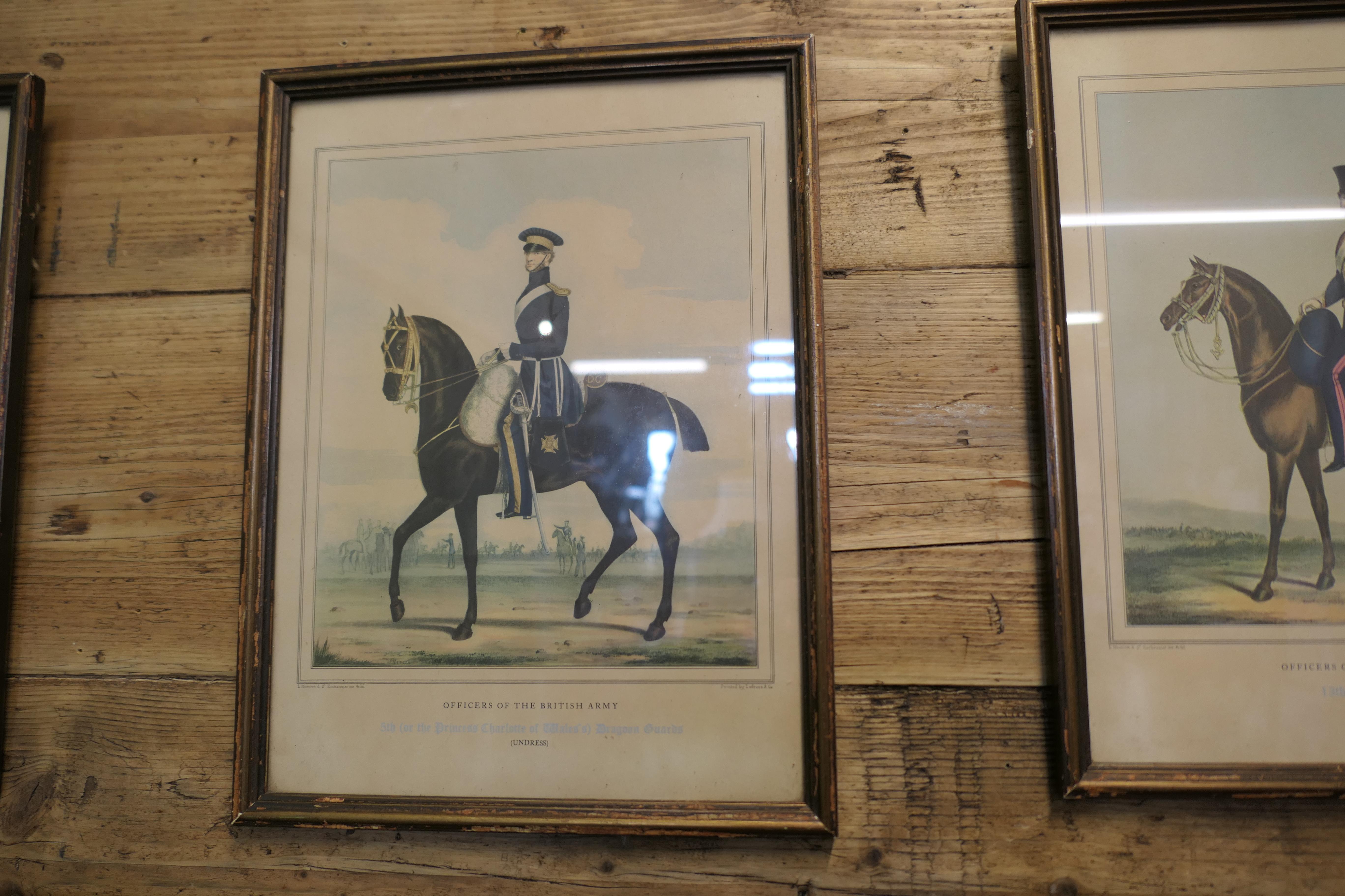 5 Officers of the British Army Pictures For Sale 3