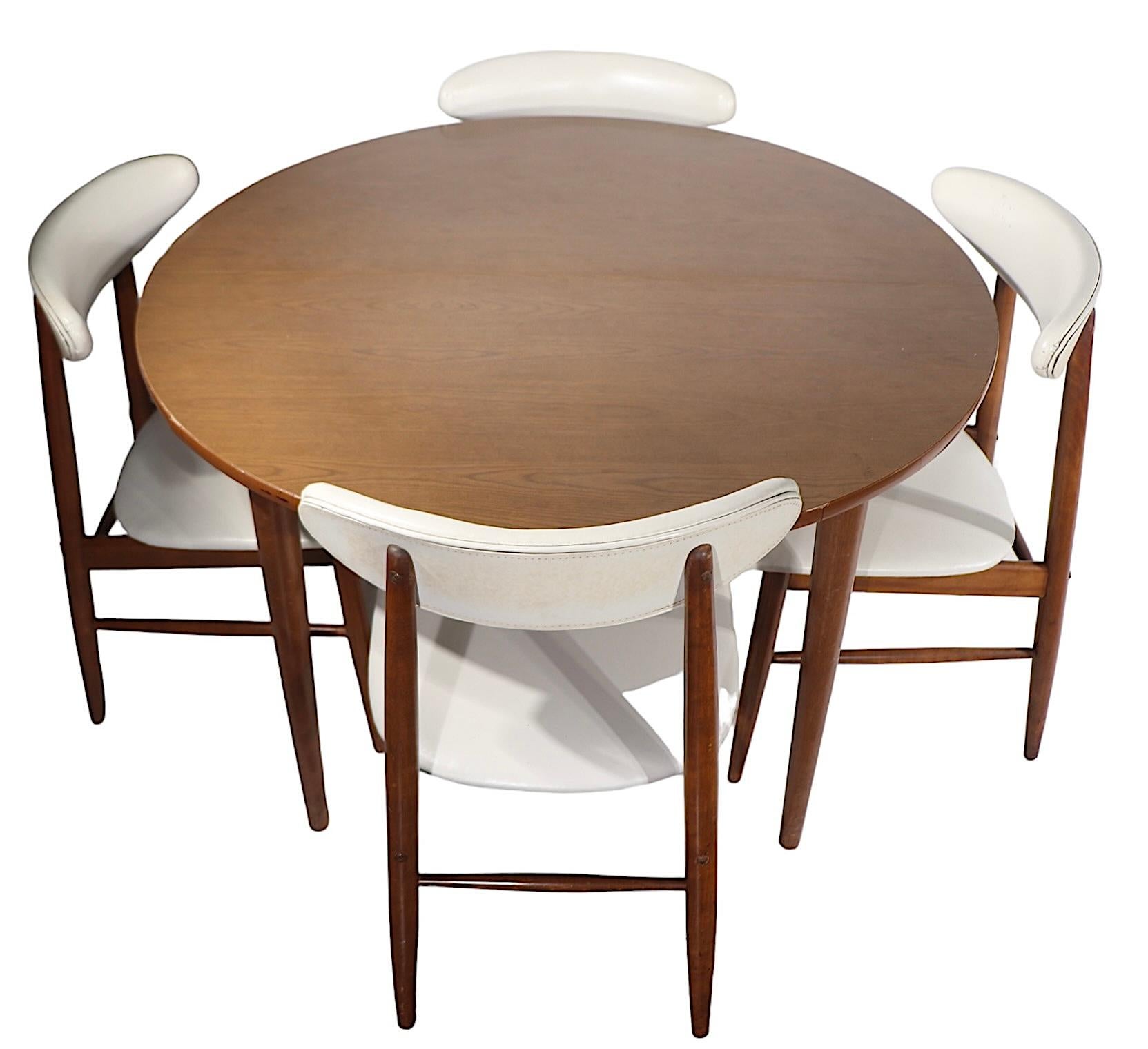 5 pc Mid Century Dinette Set by Viko Baumritter c 1950’s For Sale 3