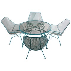 5 Pc. Mid Century Patio Set Att. to Tempestini for Woodard