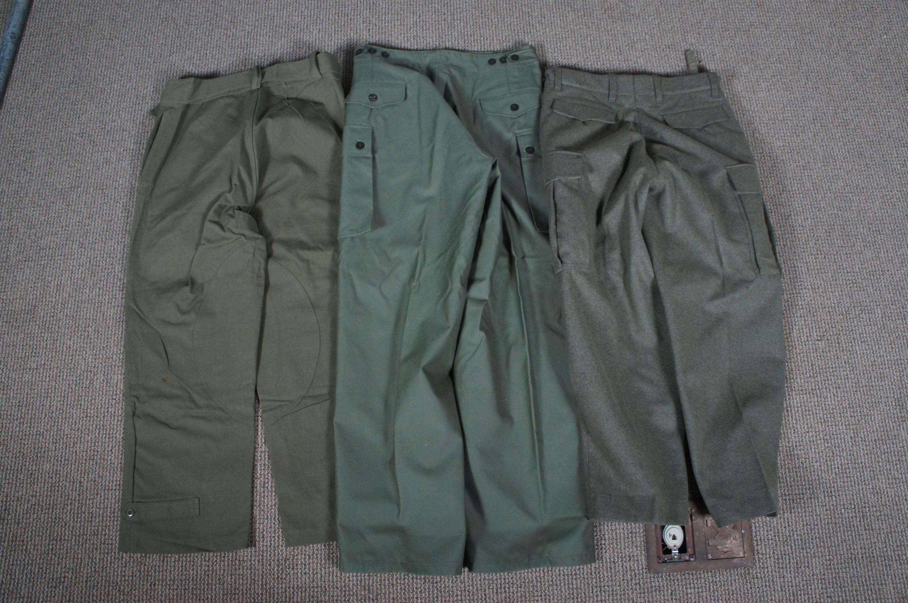 5 Pc Mid Century United States Military Pants Jackets Vietnam USMC For Sale 7