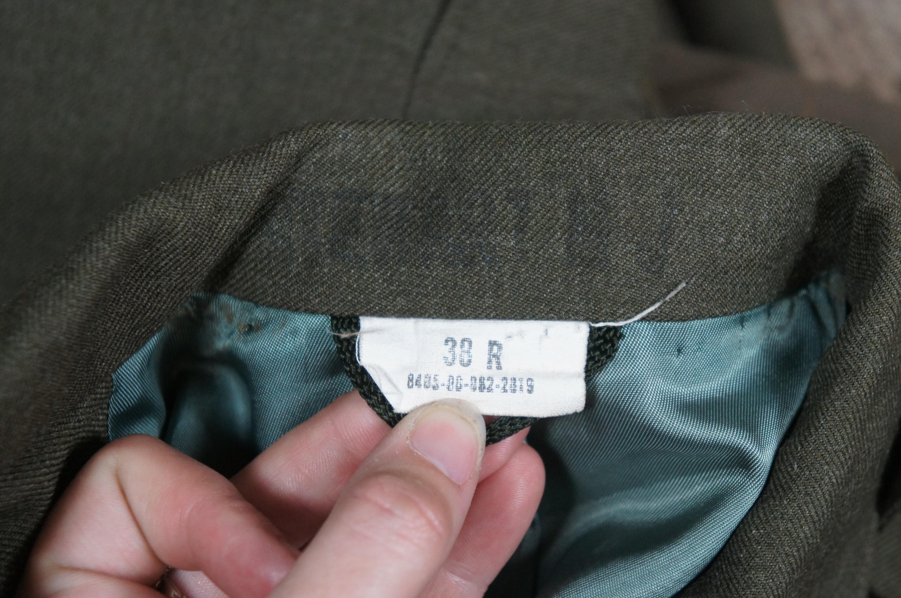 5 Pc Mid Century United States Military Pants Jackets Vietnam USMC For Sale 1
