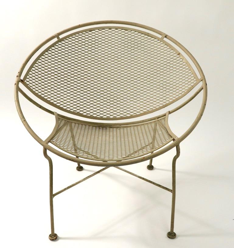 5-Piece Tempestini for Salterini Orange Slice Patio Set In Good Condition In New York, NY