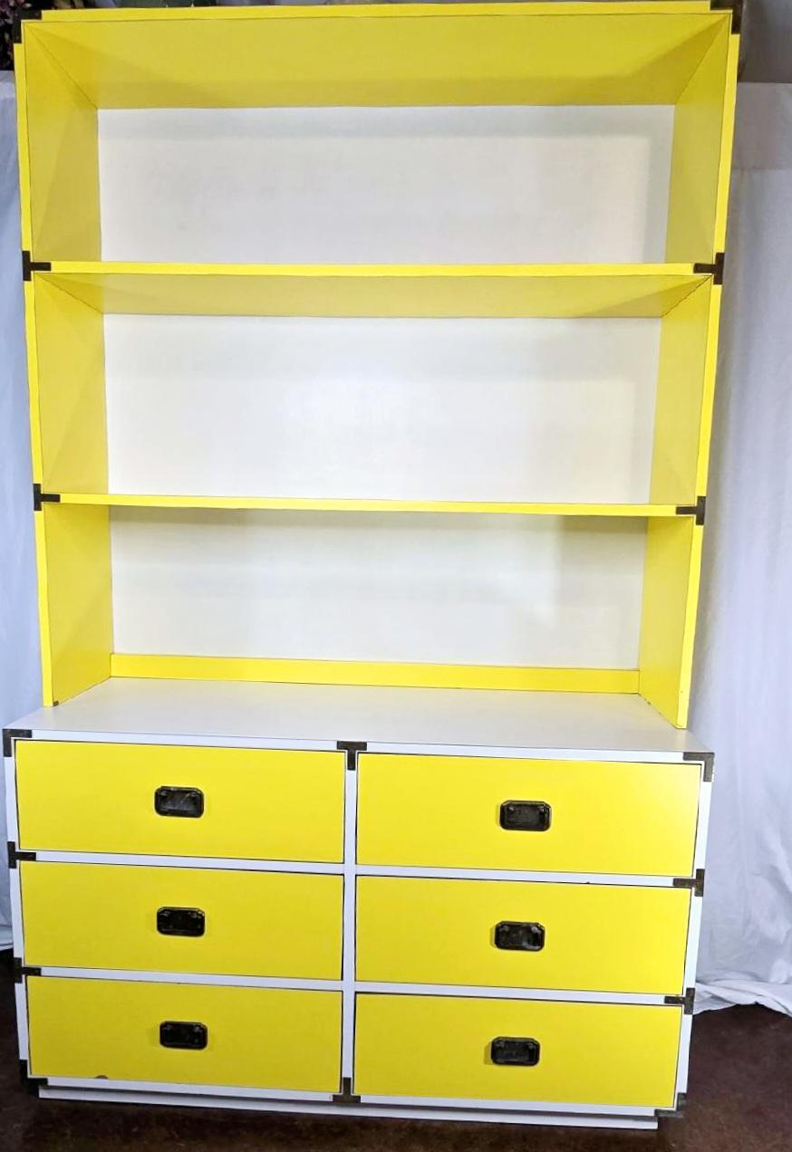 Ensemble de campagne 5 pièces 1960 jaune Campaigner par Morris of California en vente 6