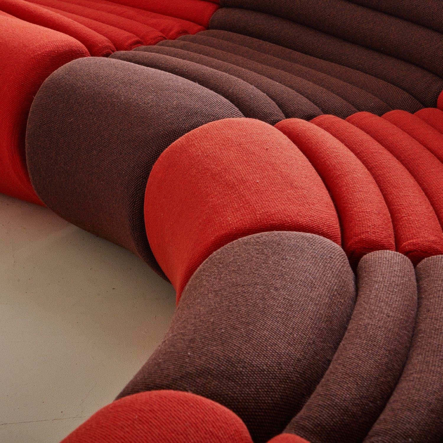 Canapé modulaire 5 pièces Carrera par Lomazzi, De Pas + d'Urbino pour BBB Italia, 1969 13