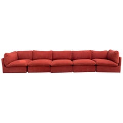 5 Piece Modular Sofa Made in Italy by Zanotta, 1970s