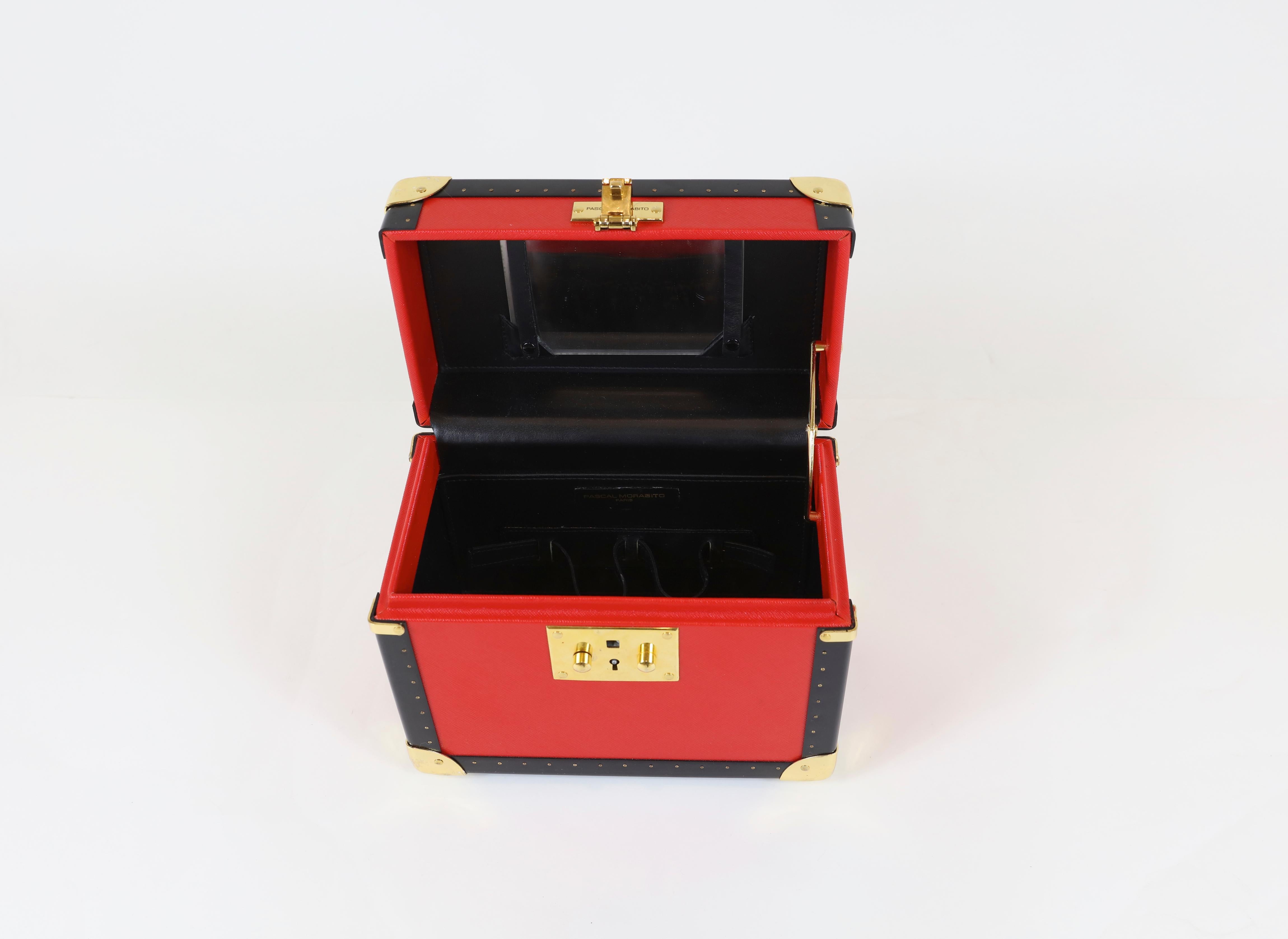  5 pièces Pascal Morabito Porsche Hard Luggage Red Unisexe 