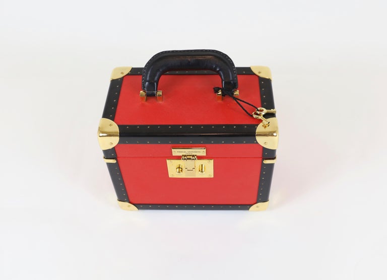 5 Piece Pascal Morabito Porsche Hard Luggage Red at 1stDibs