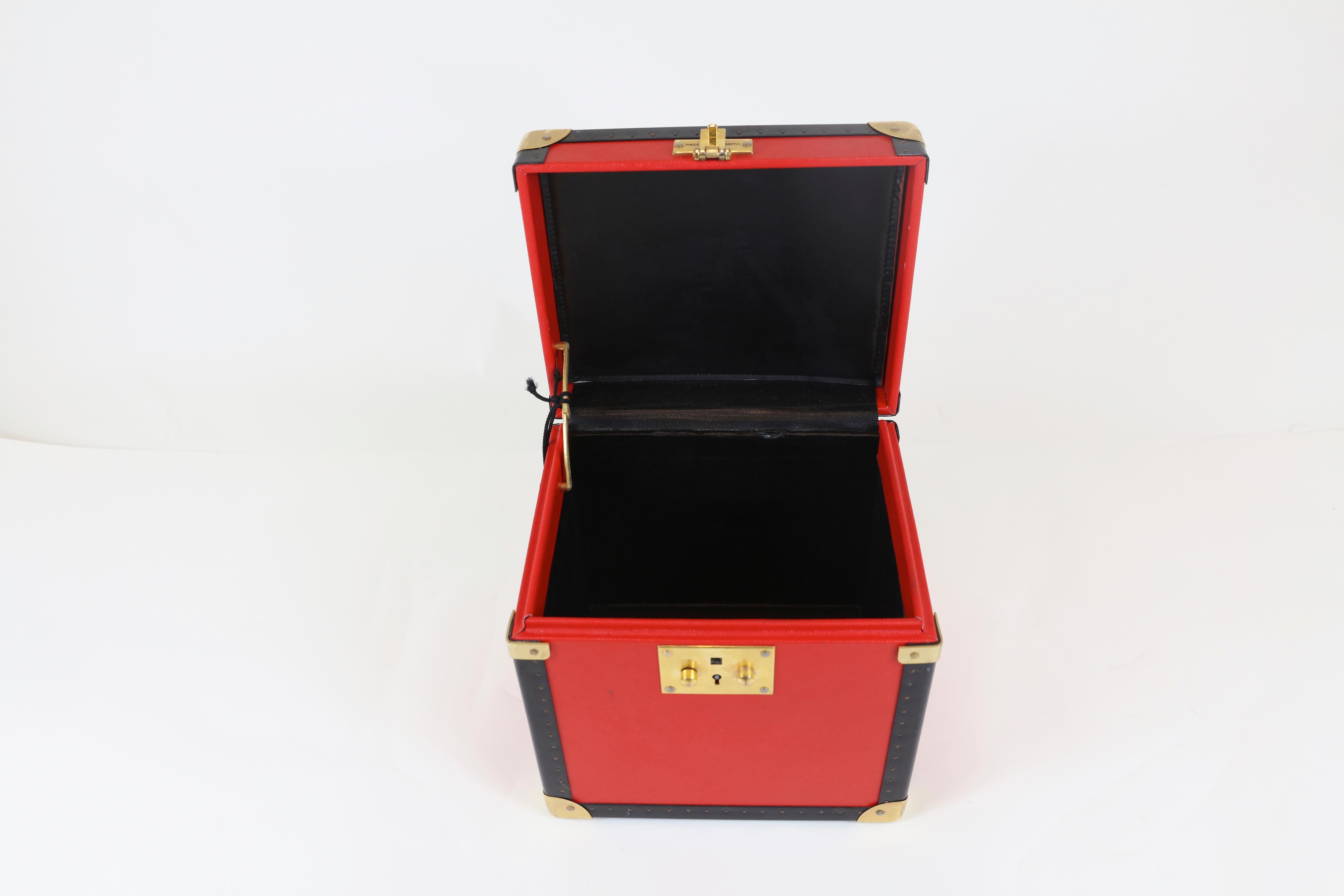 5 pièces Pascal Morabito Porsche Hard Luggage Red 2
