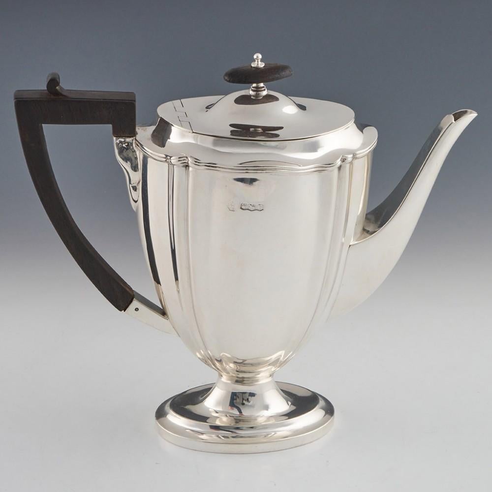 5 Piece Sterling Silver Tea and Coffee Set with Kettle Sheffield, 1912 6