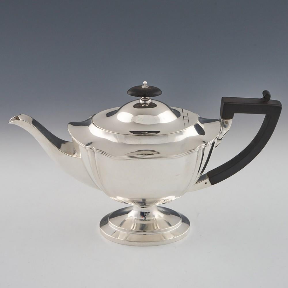 5 Piece Sterling Silver Tea and Coffee Set with Kettle Sheffield, 1912 10