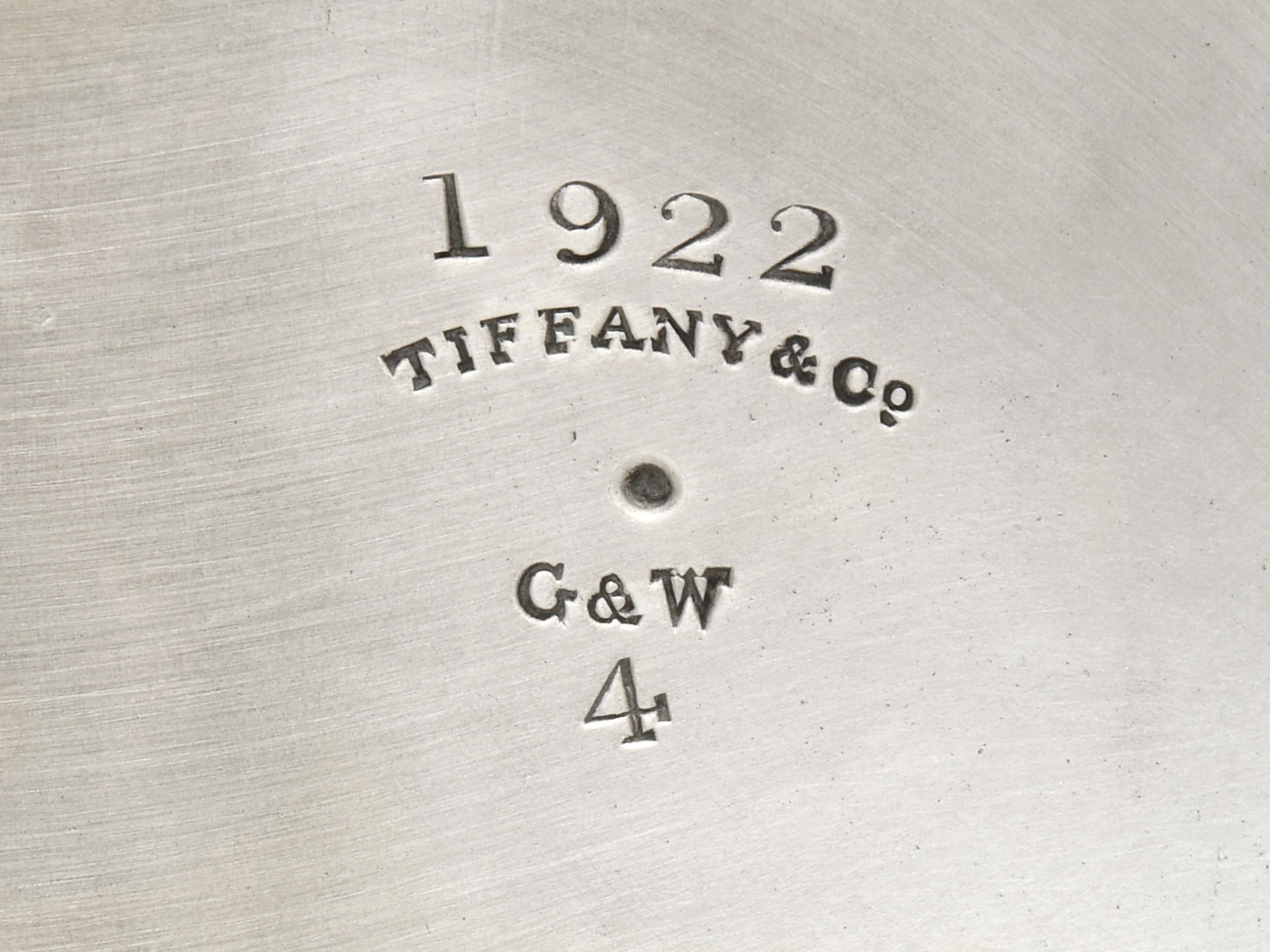 5 Piece Tea Set 1922 Coin Silver by Tiffany & Co. For Sale 9