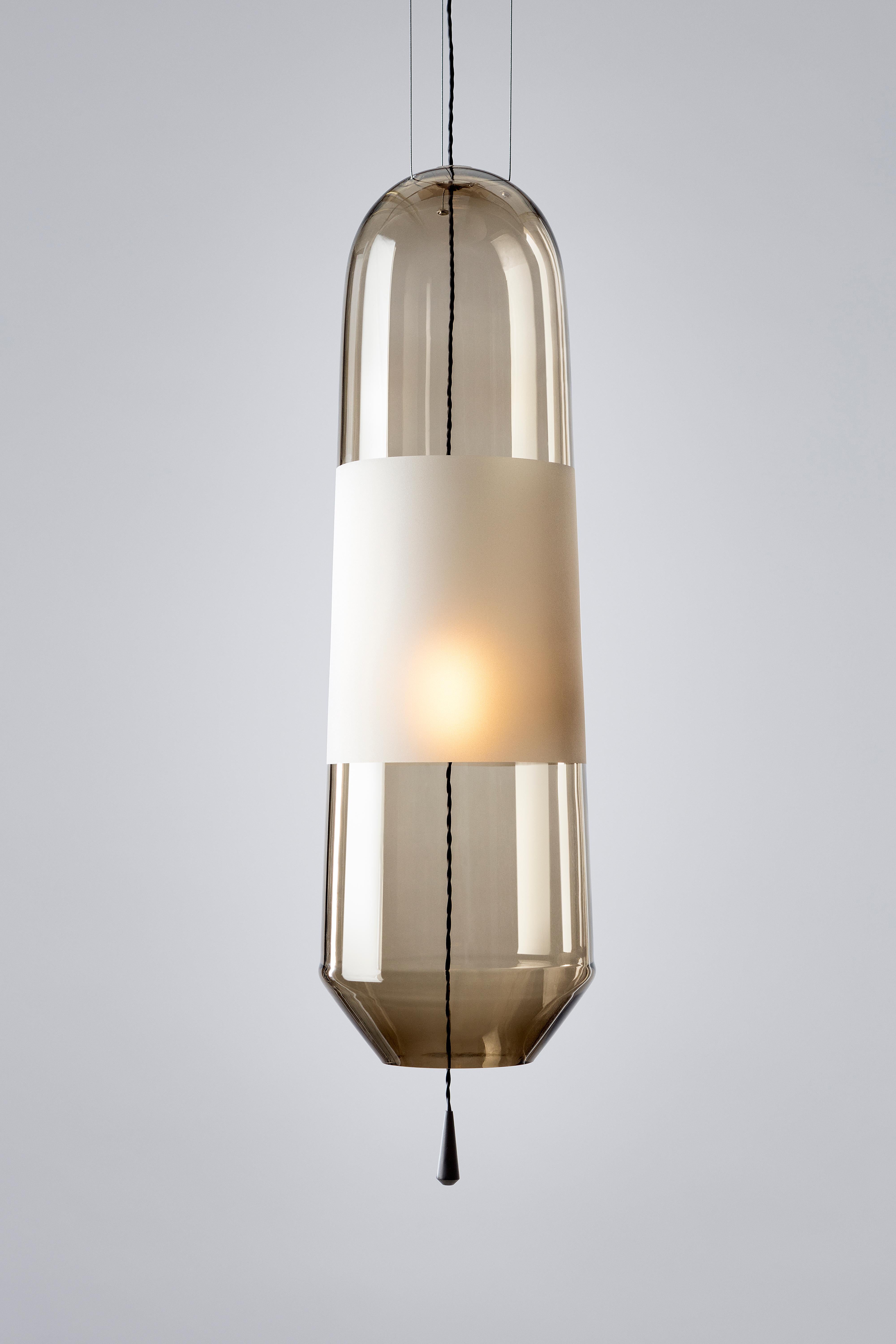 Art Deco 5 Pieces - Limpid Light L Smoke Full-Swing For Sale