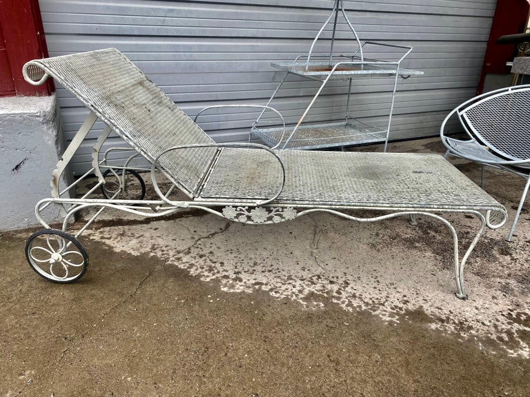 5 Piece's Salterini / Tempestini Garden Furnishings.Radar Chairs