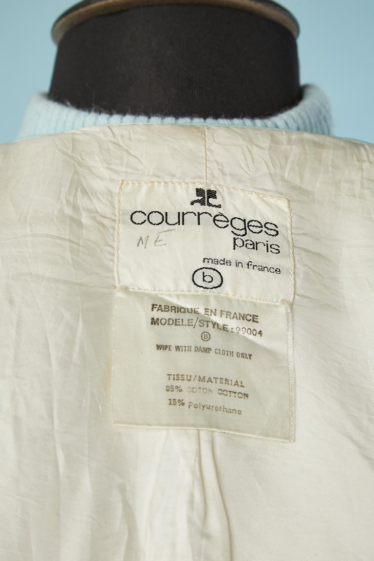 Very rare 5 pieces uniform Courrèges for UTA ( French Airlines ) For Sale  at 1stDibs