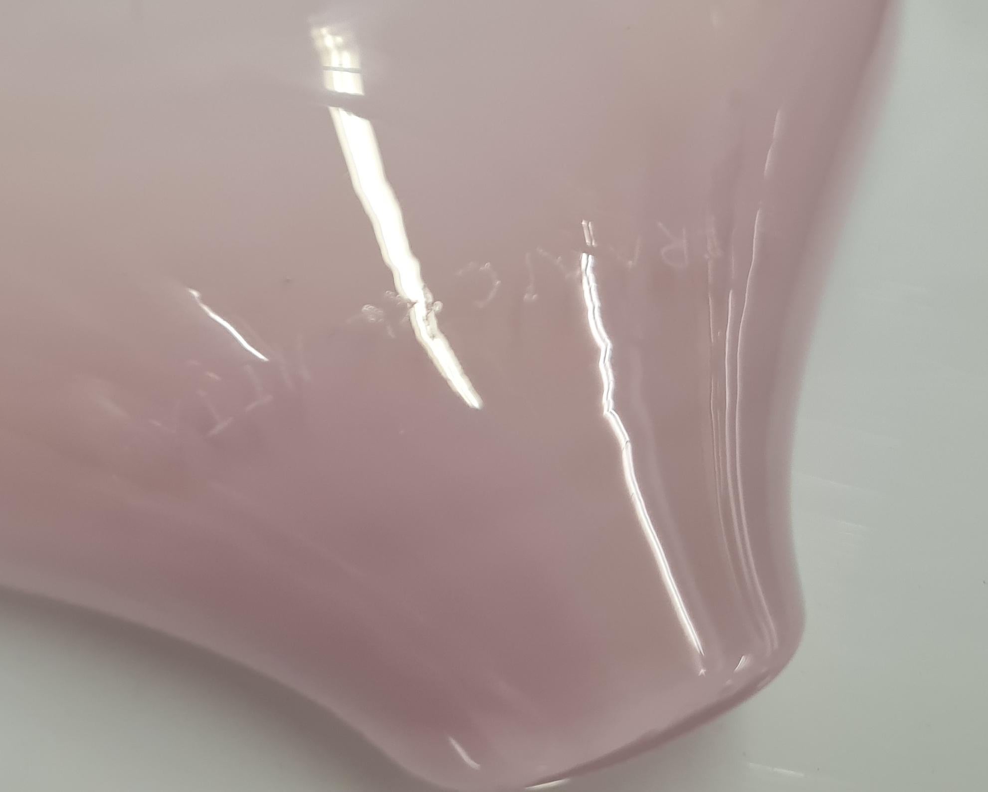 5 Pink Mold Blown Vases for Iittala 1947-1952 For Sale 3