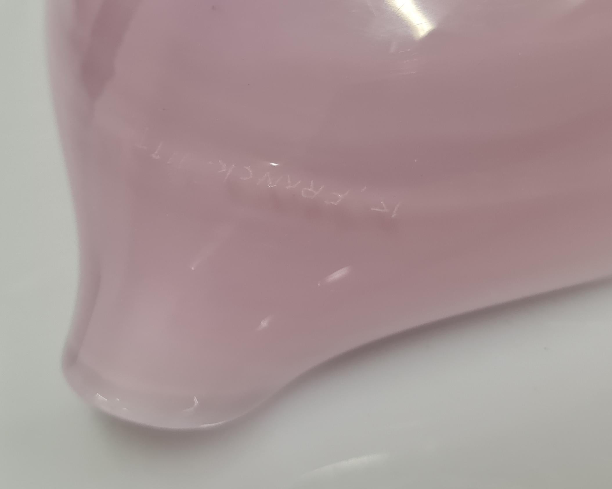 5 Pink Mold Blown Vases for Iittala 1947-1952 For Sale 1