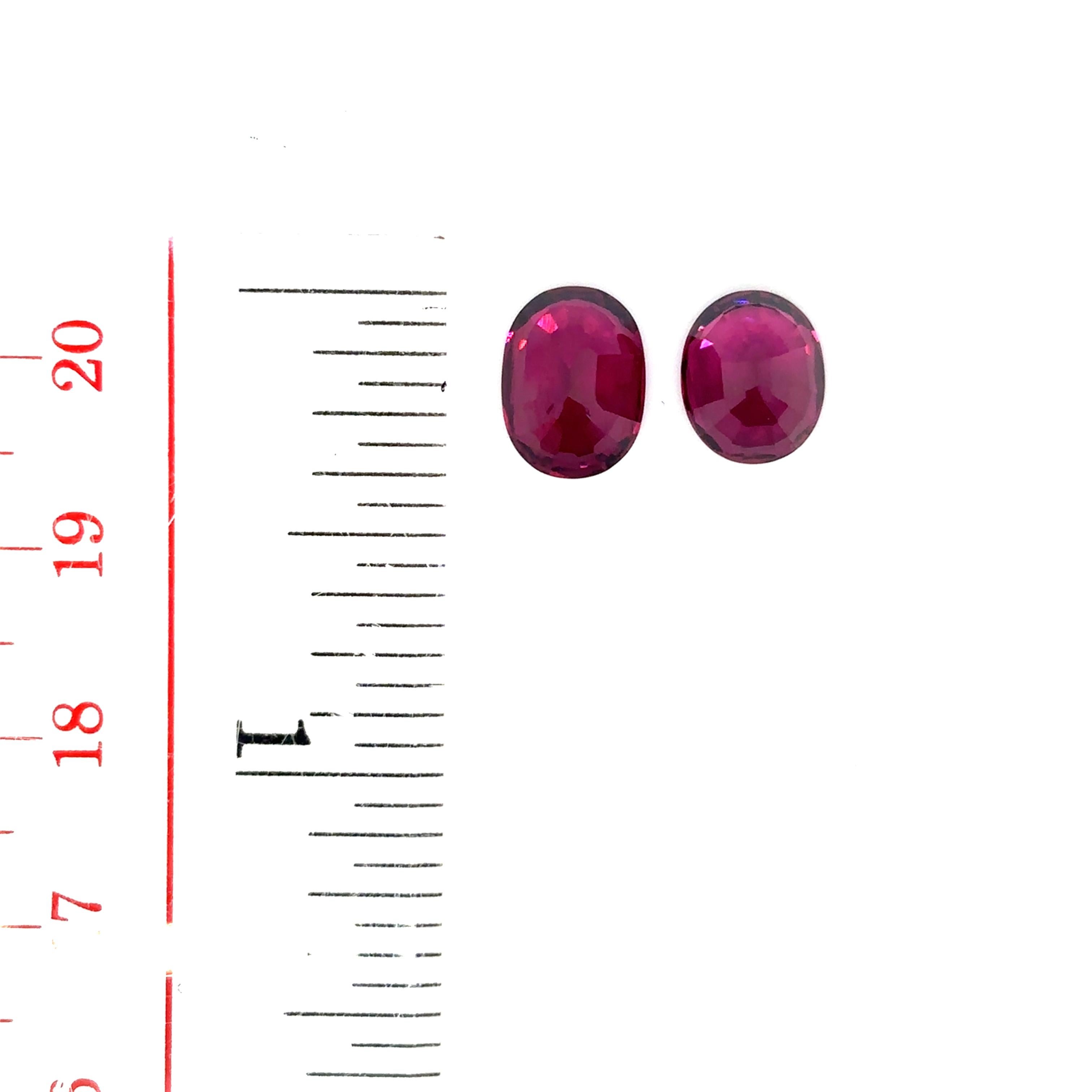 5 grenats violets Cts 16.24 en vente 4