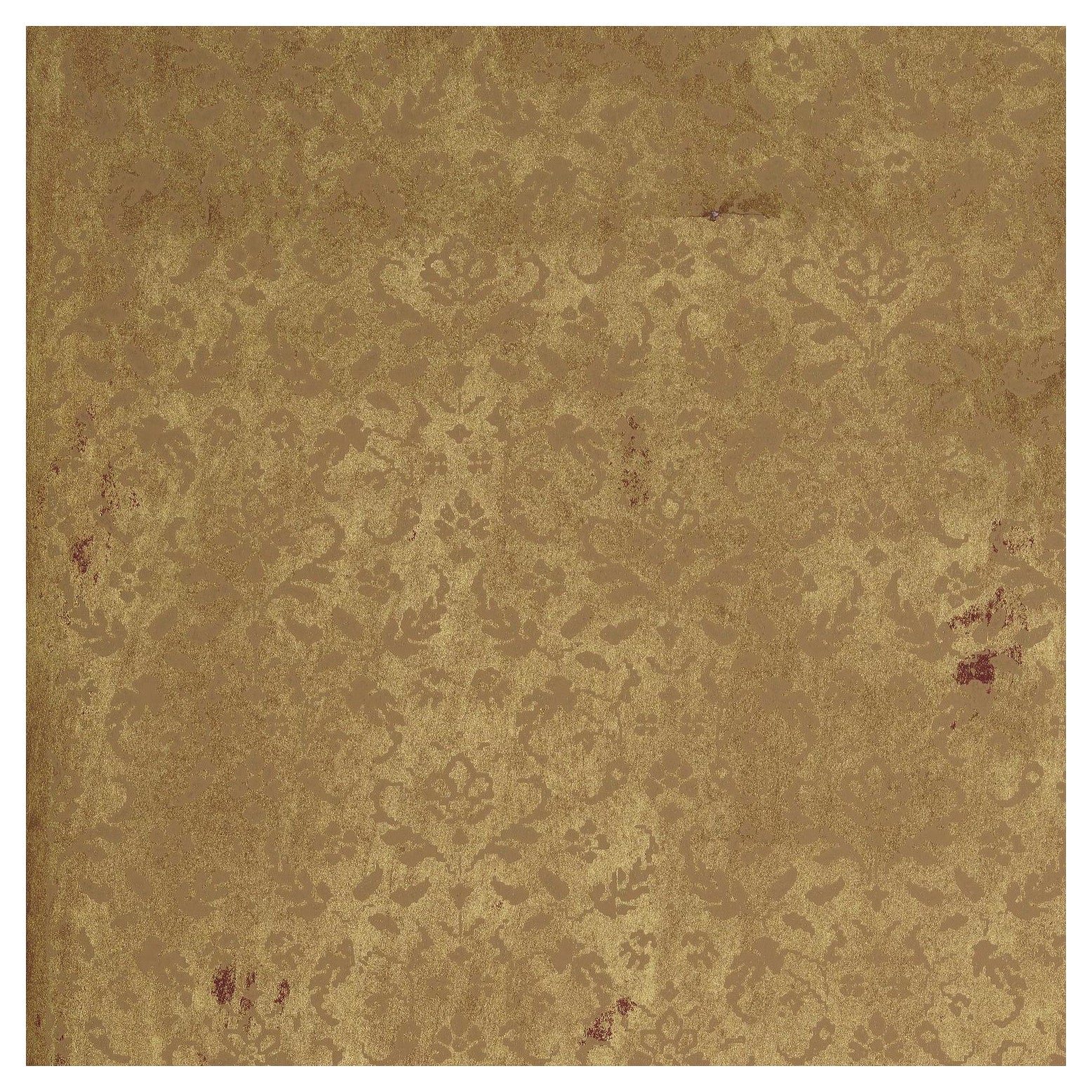 5 rolls of Gold on Bronze Zuber wallpaper