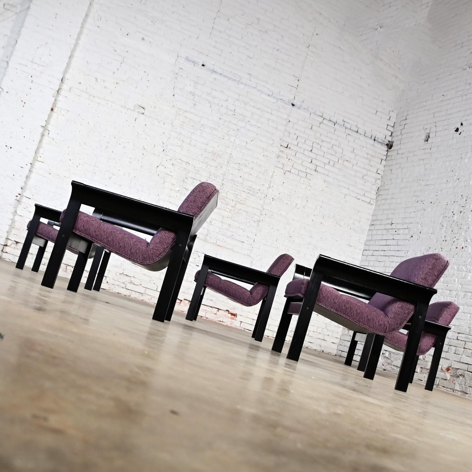 5 moderne dänische Rudd-Loungesessel aus Eiche von Thygesen & Sorensen für Magnus Olesen (20. Jahrhundert) im Angebot