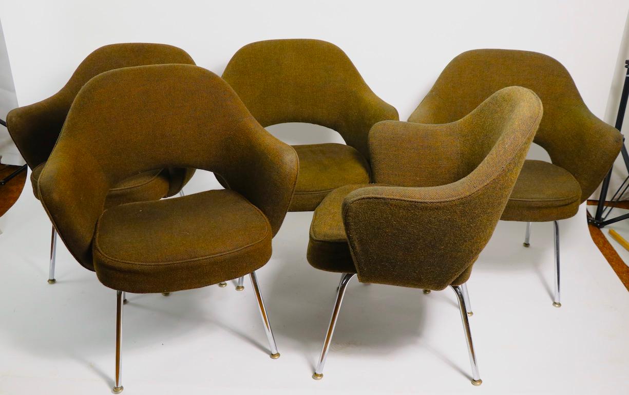 Mid-Century Modern 1 Saarinen Executive Chair for Knoll For Sale