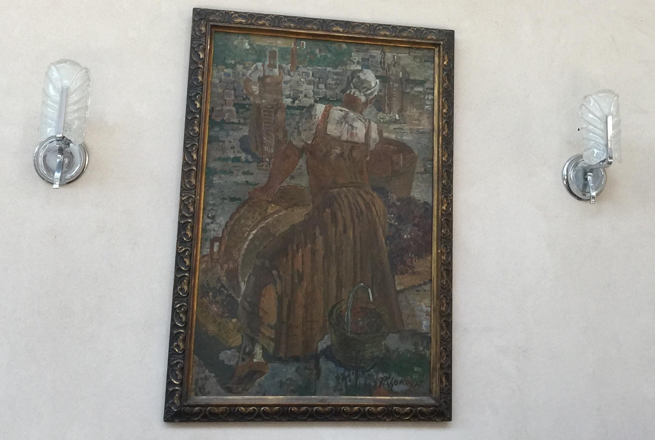 5 Wandleuchter aus Murano und Chrom, Stil: Art déco, 1940, Italien im Angebot 1