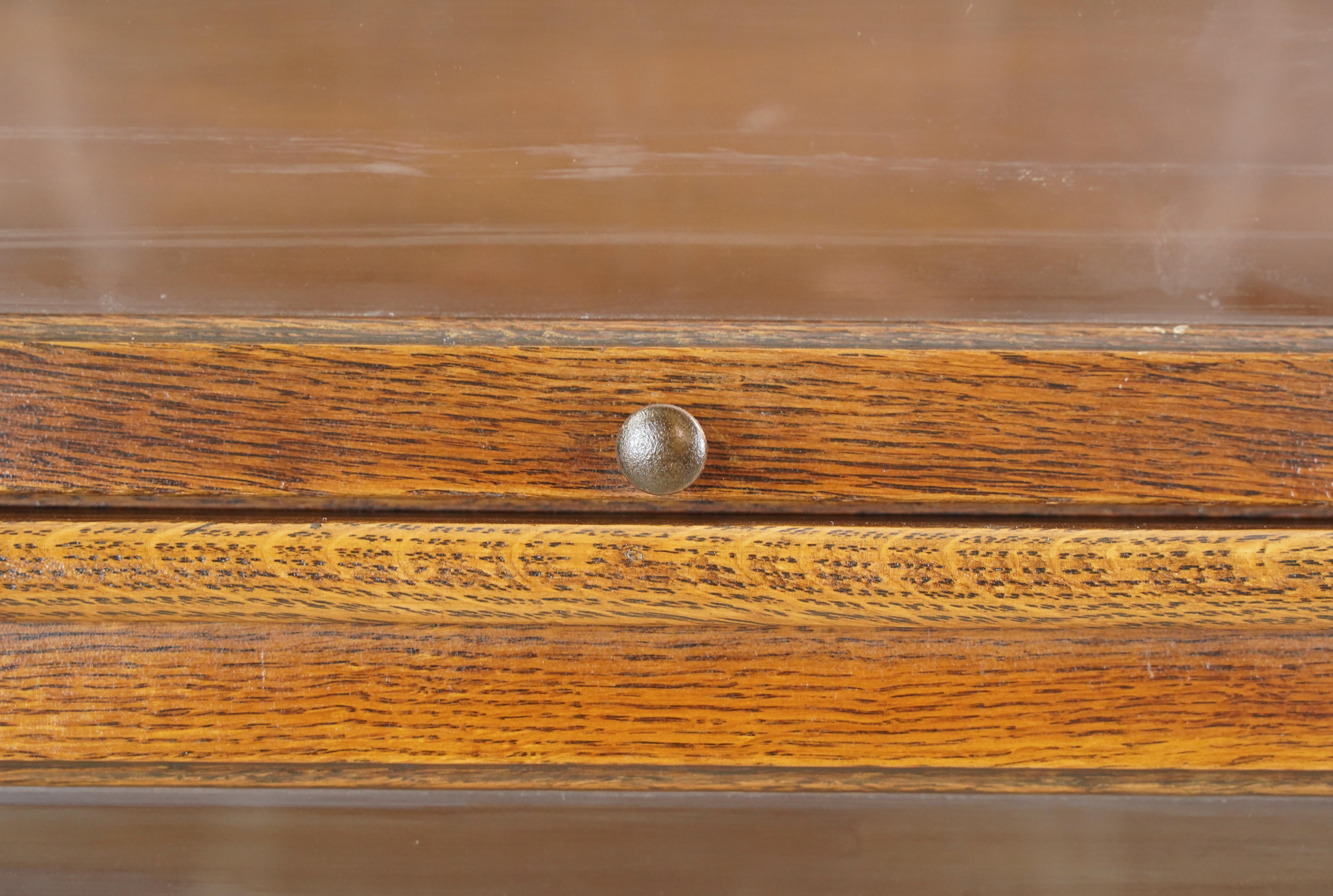 XX secolo Libreria 5 sezioni Oak Rockwell-Wabash Barrister