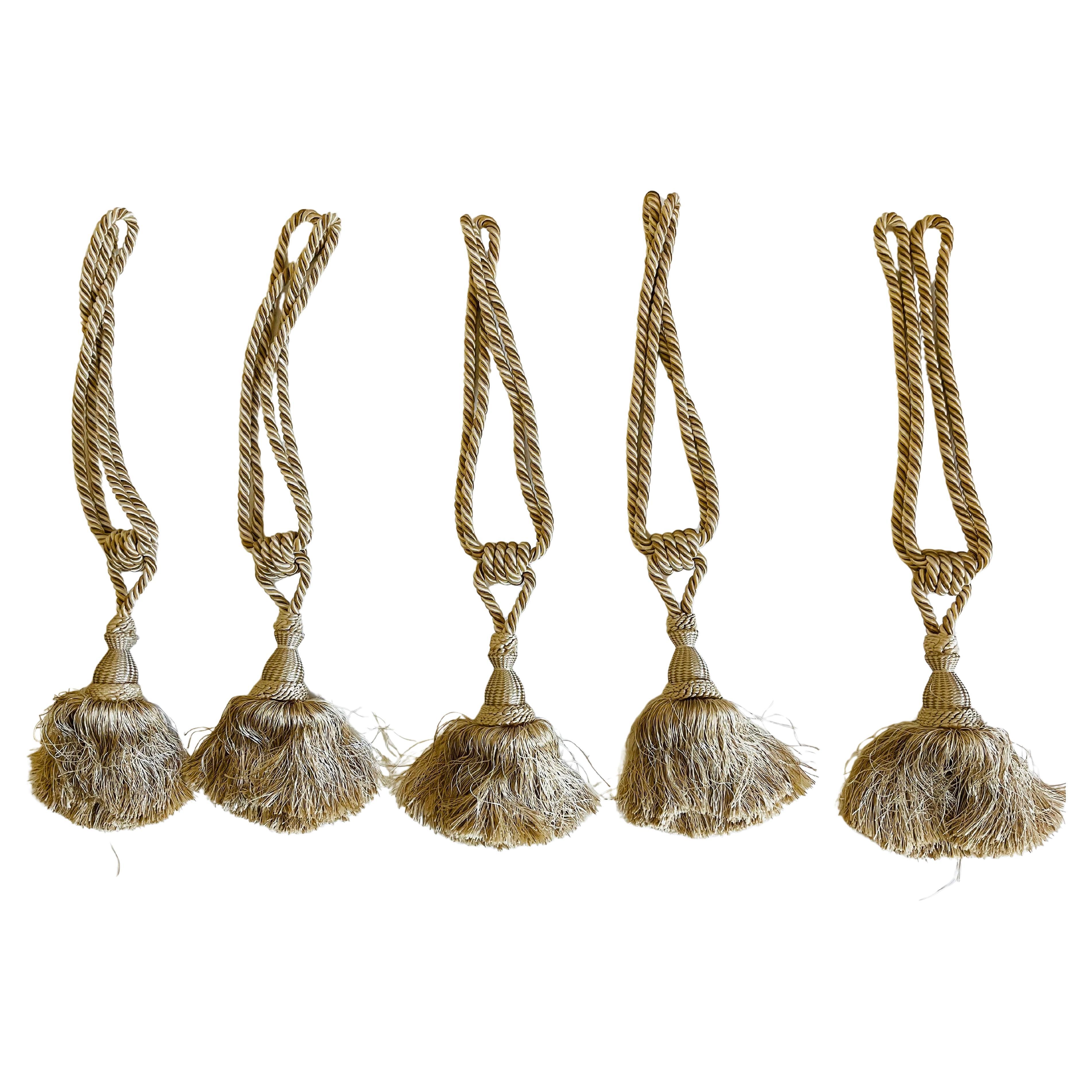 5 Silk Tieback and Tassels