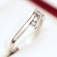 5-Stone Aquamarine & Diamond Ring