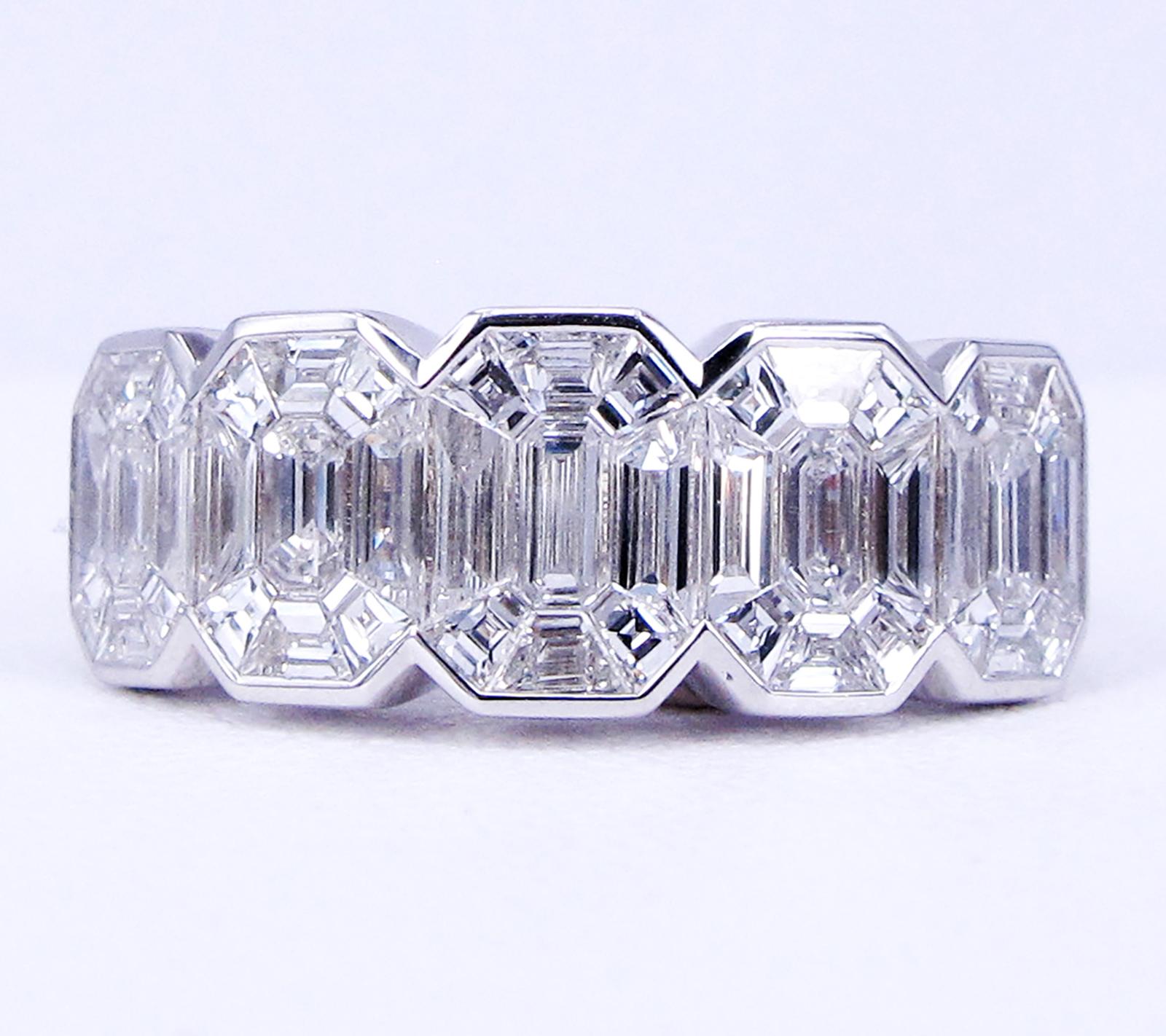 For Sale:  5 stone diamond ring 3