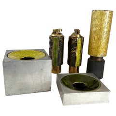 5 Studio Del Campo 1960’s Enamel Pieces