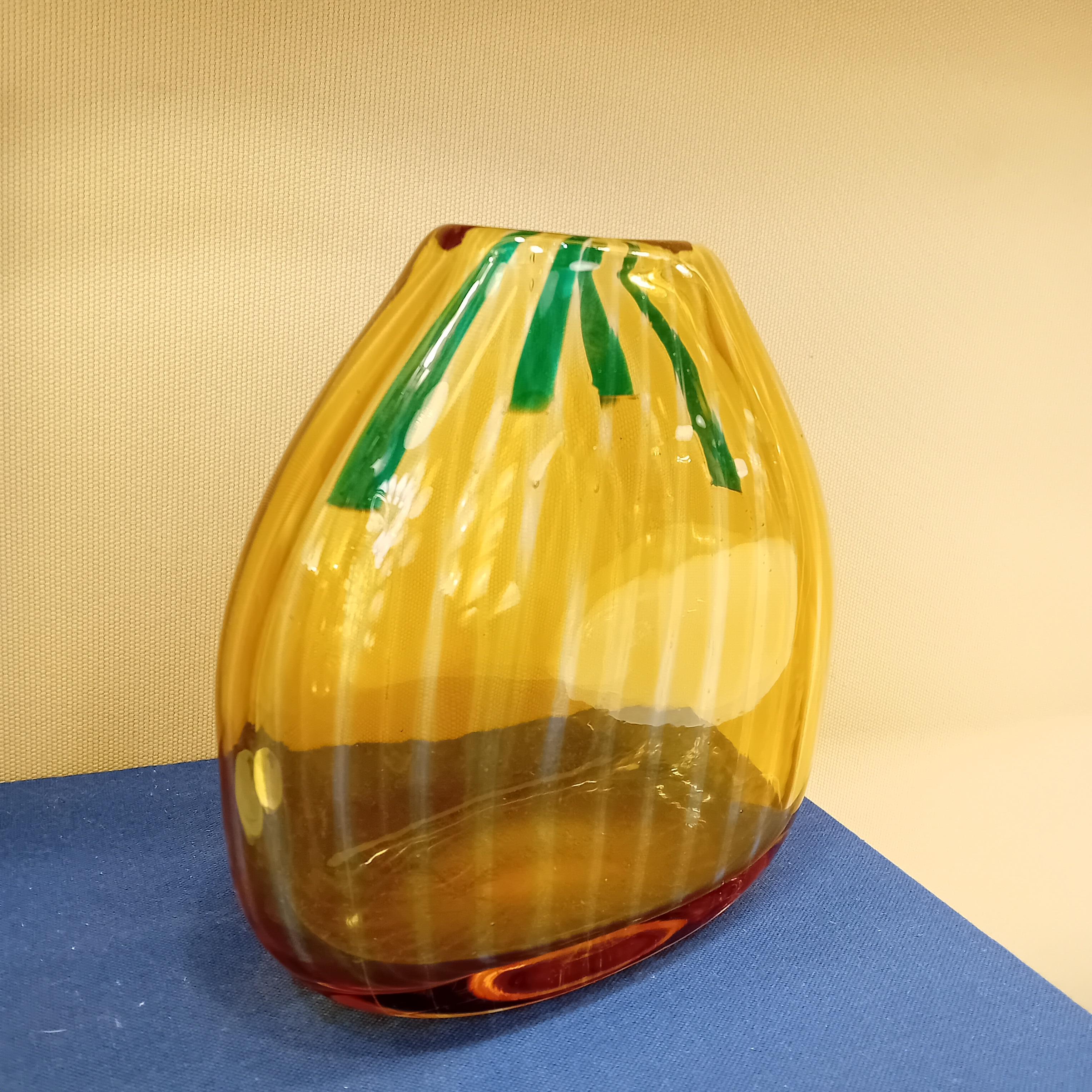 5 Vasen „Clio“ von Sergio Asti für Salviati & C, 1963 (Muranoglas) im Angebot
