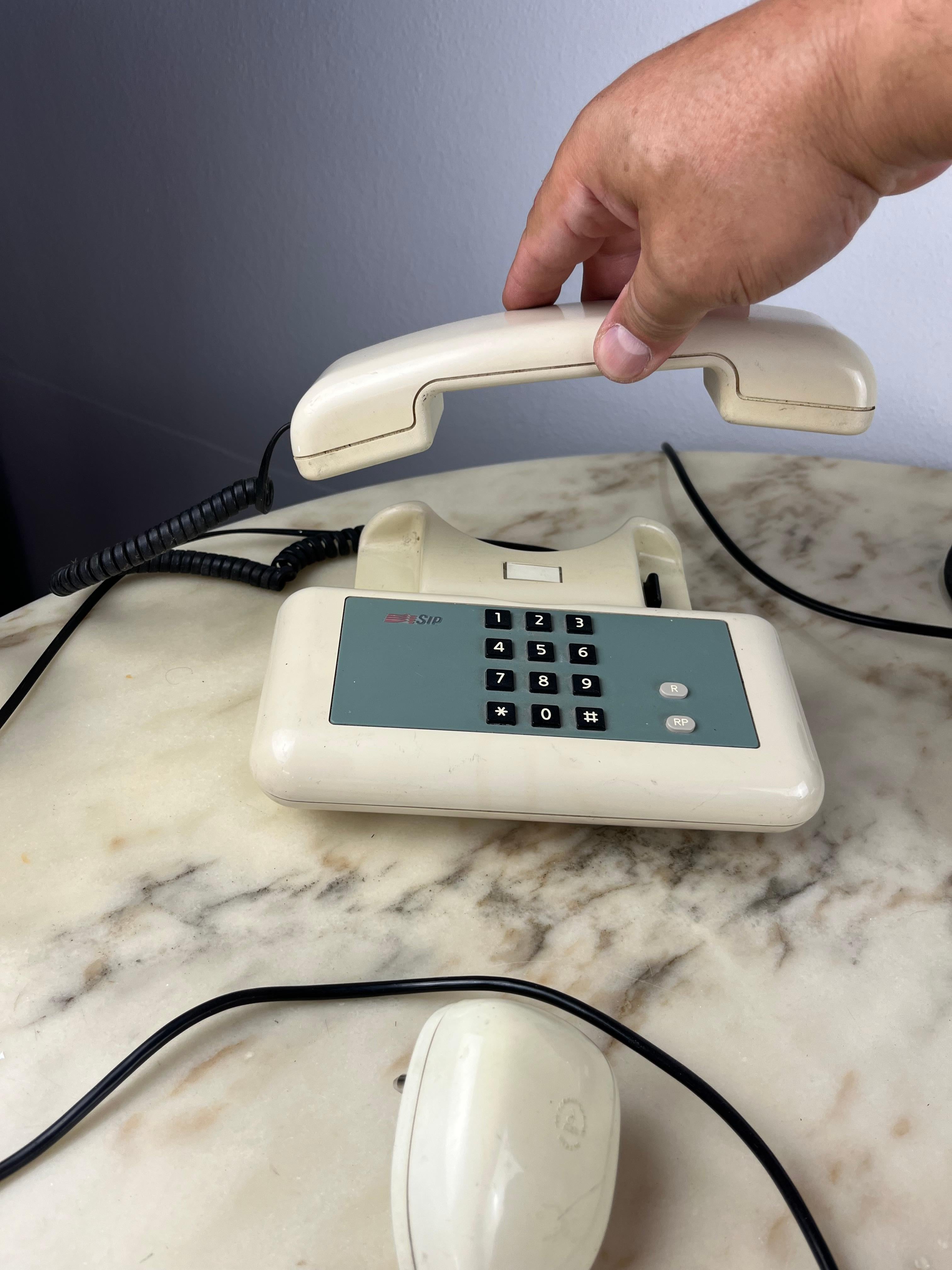 5 Teléfonos italianos antiguos Plástico