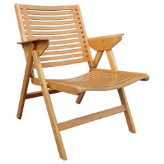 5 Vintage Niko Kralj Folding Plywood Armchairs, Slovenia, 1950s