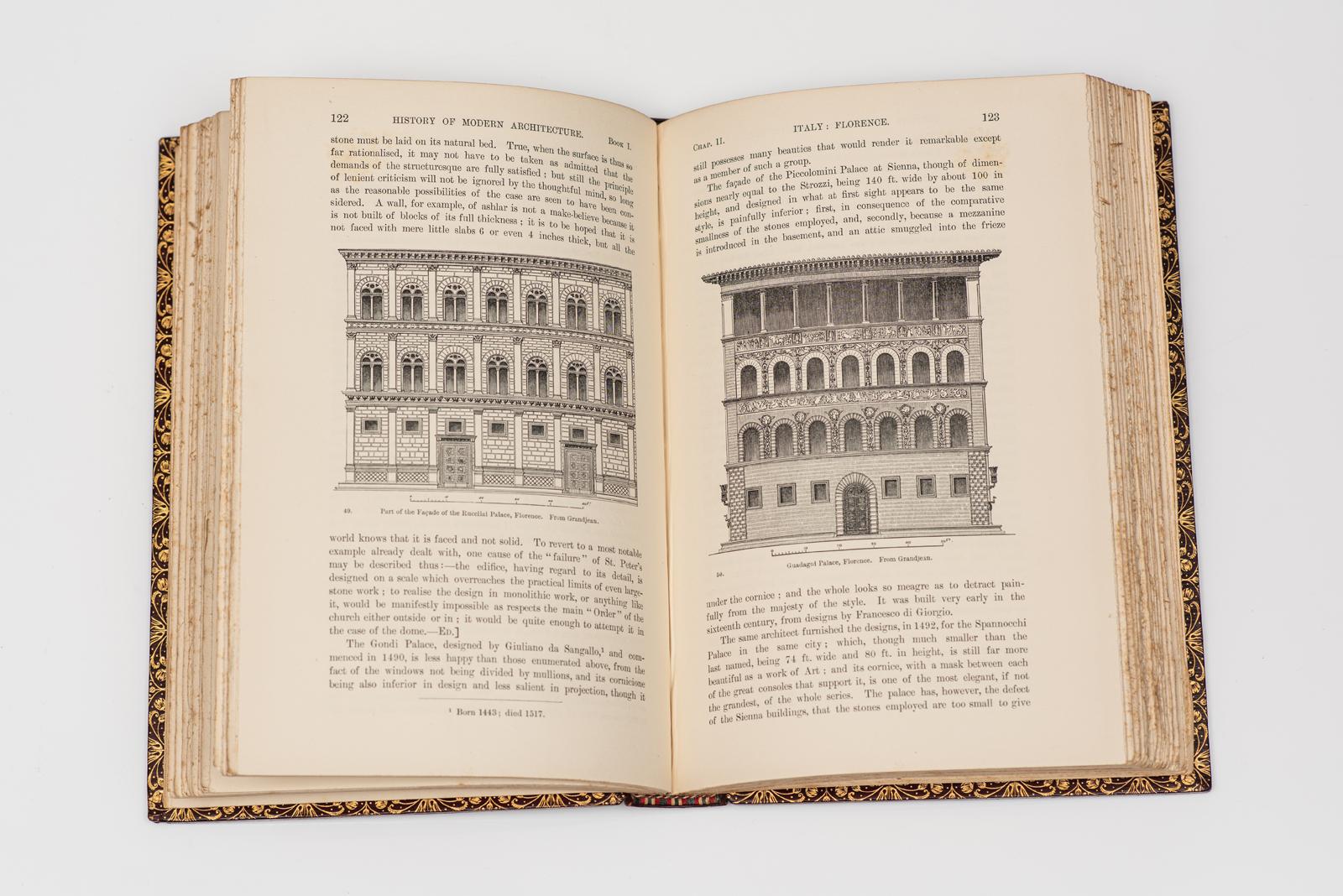 5 Vol. A James Ferguson, Histoire de l'architecture dans tous les pays Bon état - En vente à New York, NY