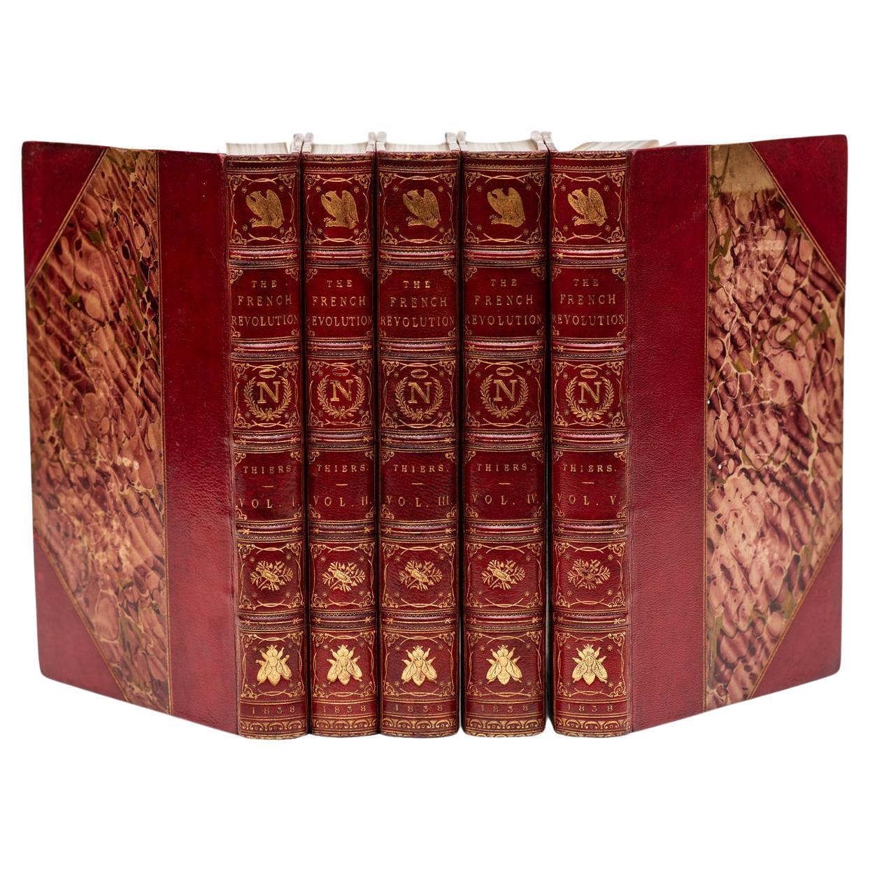 5 Vol. M.A. Thiers, Histoire de la Révolution française