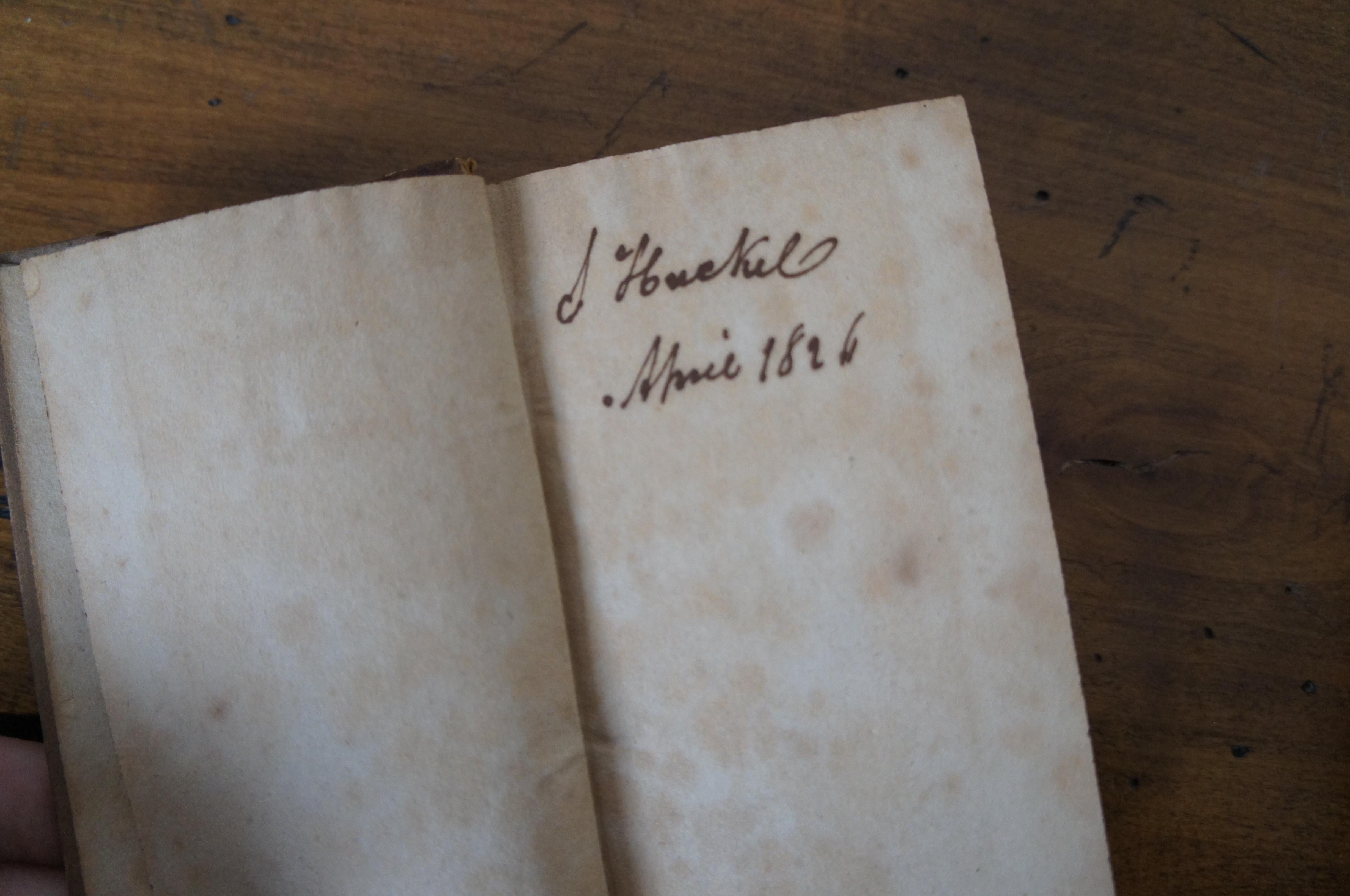 5 Volume Book Set Antique Evangelical Rambler 1826 & Sequel 1827 Bedell 5
