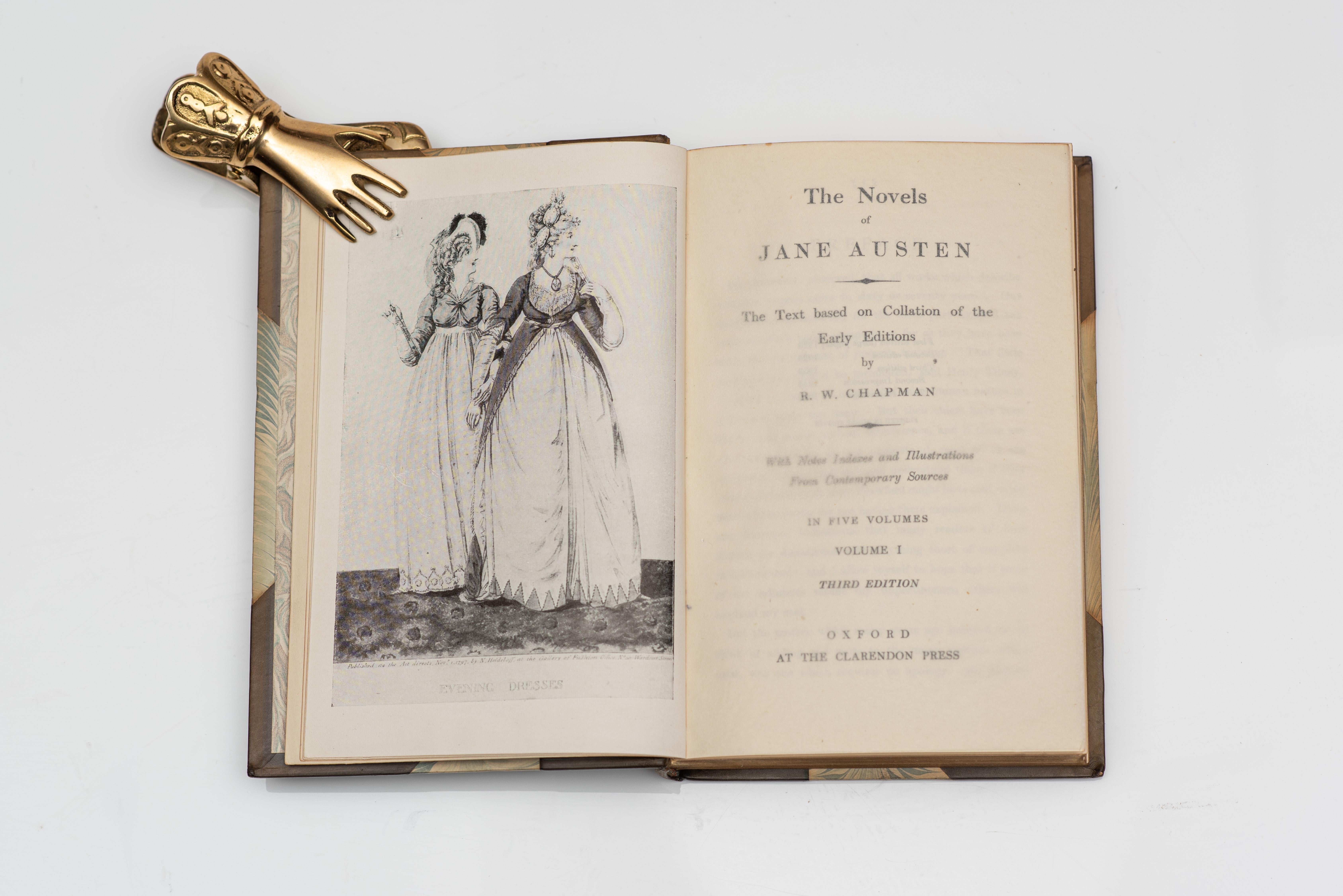 20th Century 5 Volumes. Austen, Jane. Novels. For Sale