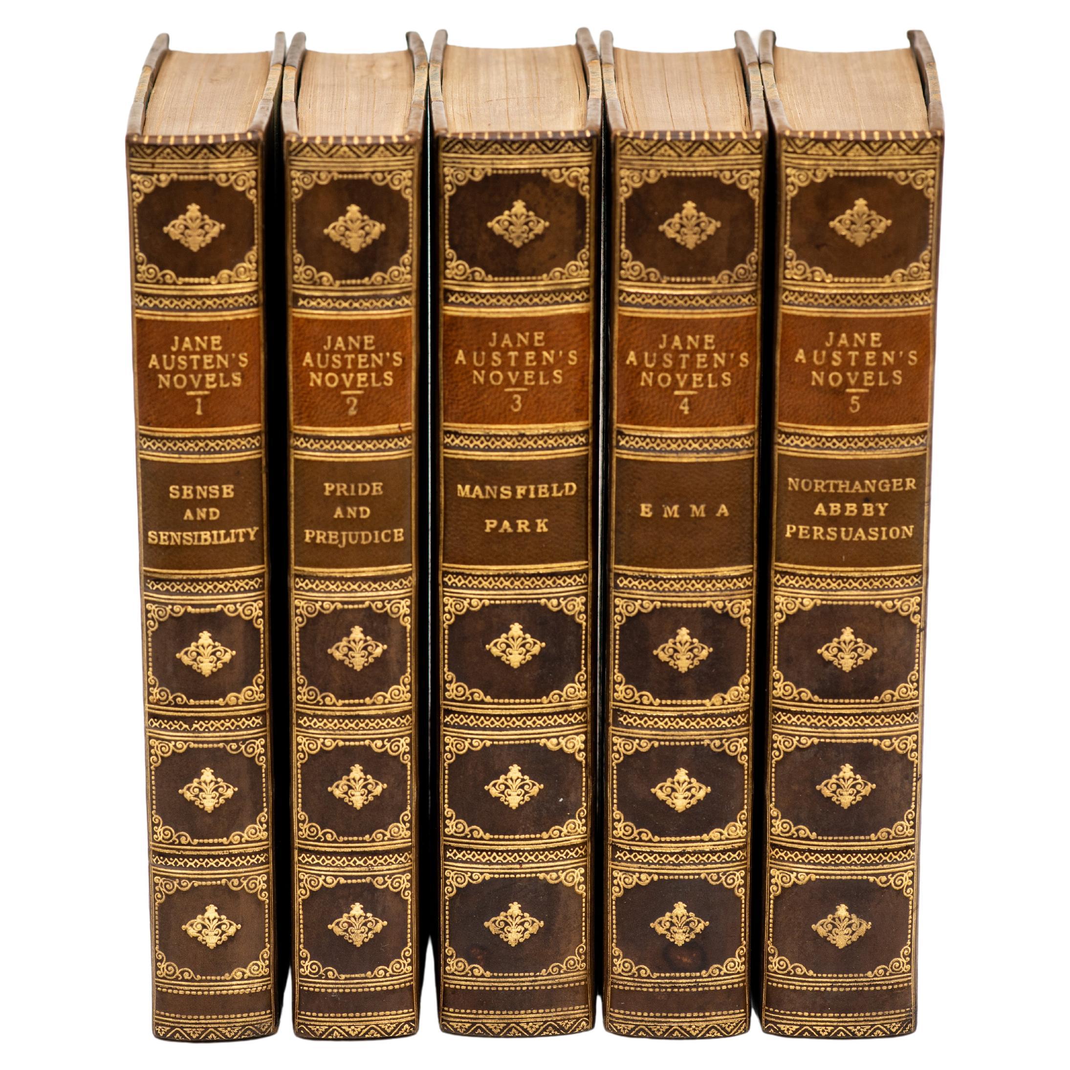 5 Volumes. Austen, Jane. Novels.