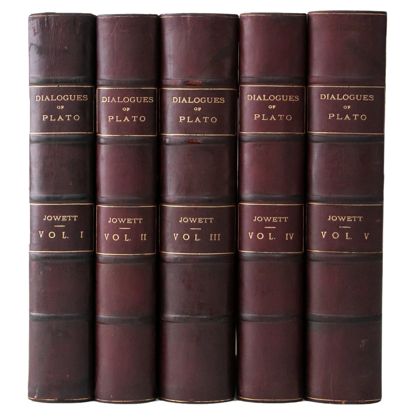 5 Volumes, B. Jowett, The Dialogues of Plato