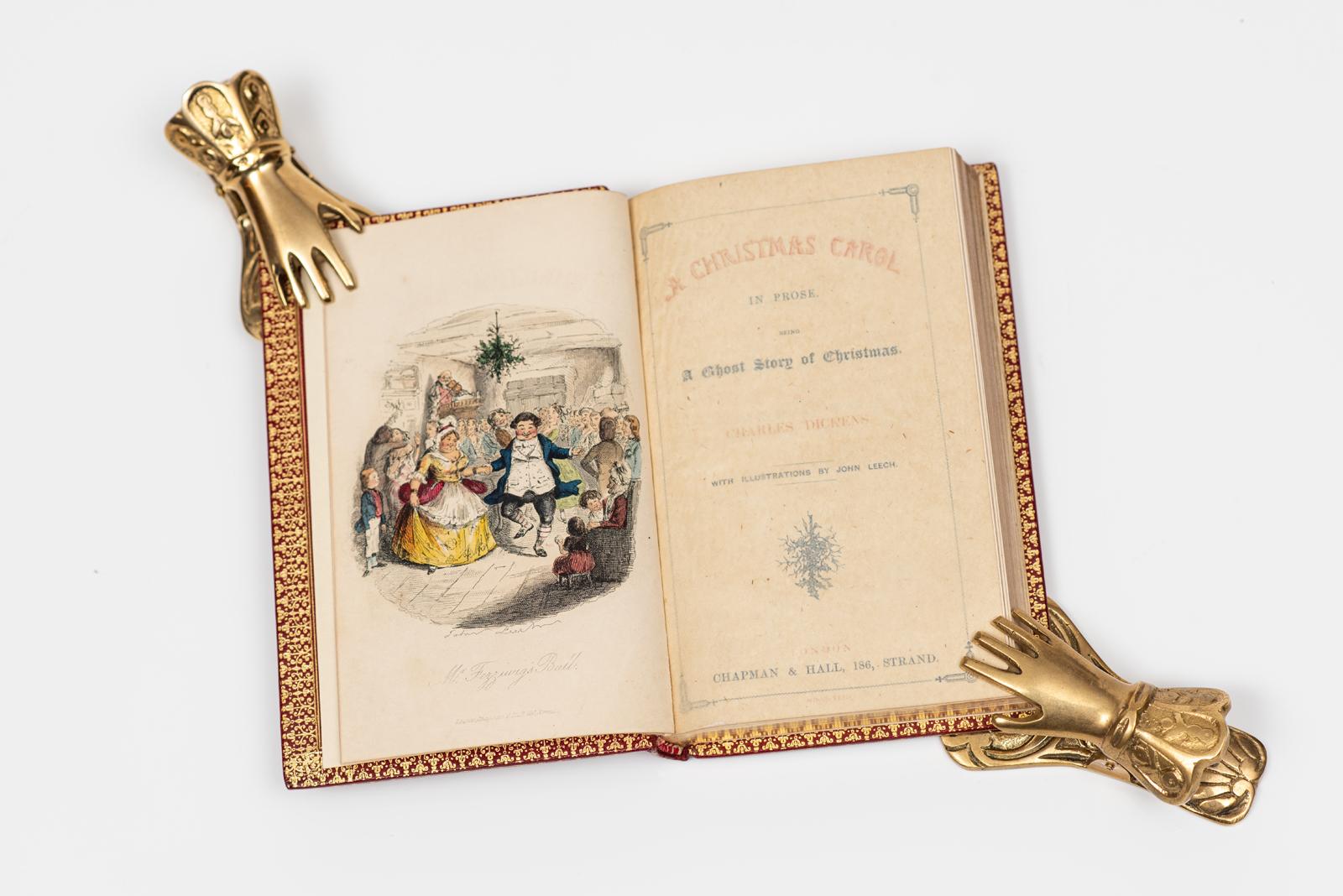 19th Century 5 Volumes. Charles Dickens, The Christmas Books.