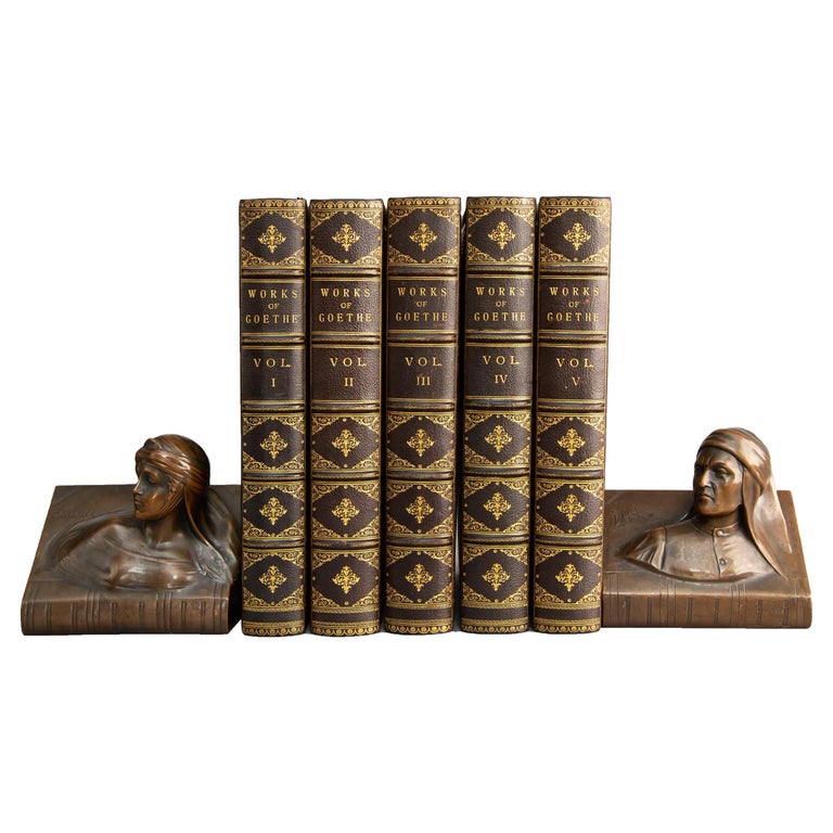5 Volumes. Johann Wolfgang von Goethe, Goethe's Works. For Sale at 1stDibs