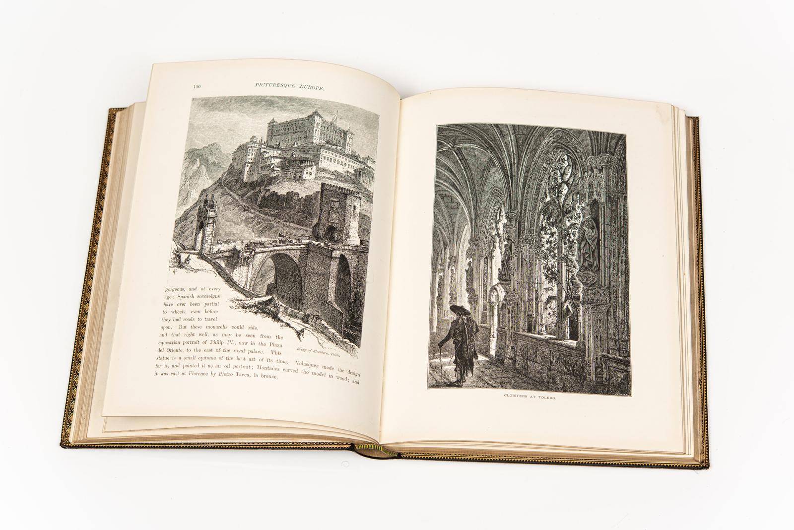 XVIIIe siècle 5 volumes. L'Europe pittoresque en vente