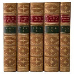 Vintage 5 Volumes, Thomas Babington Macaulay, History of England