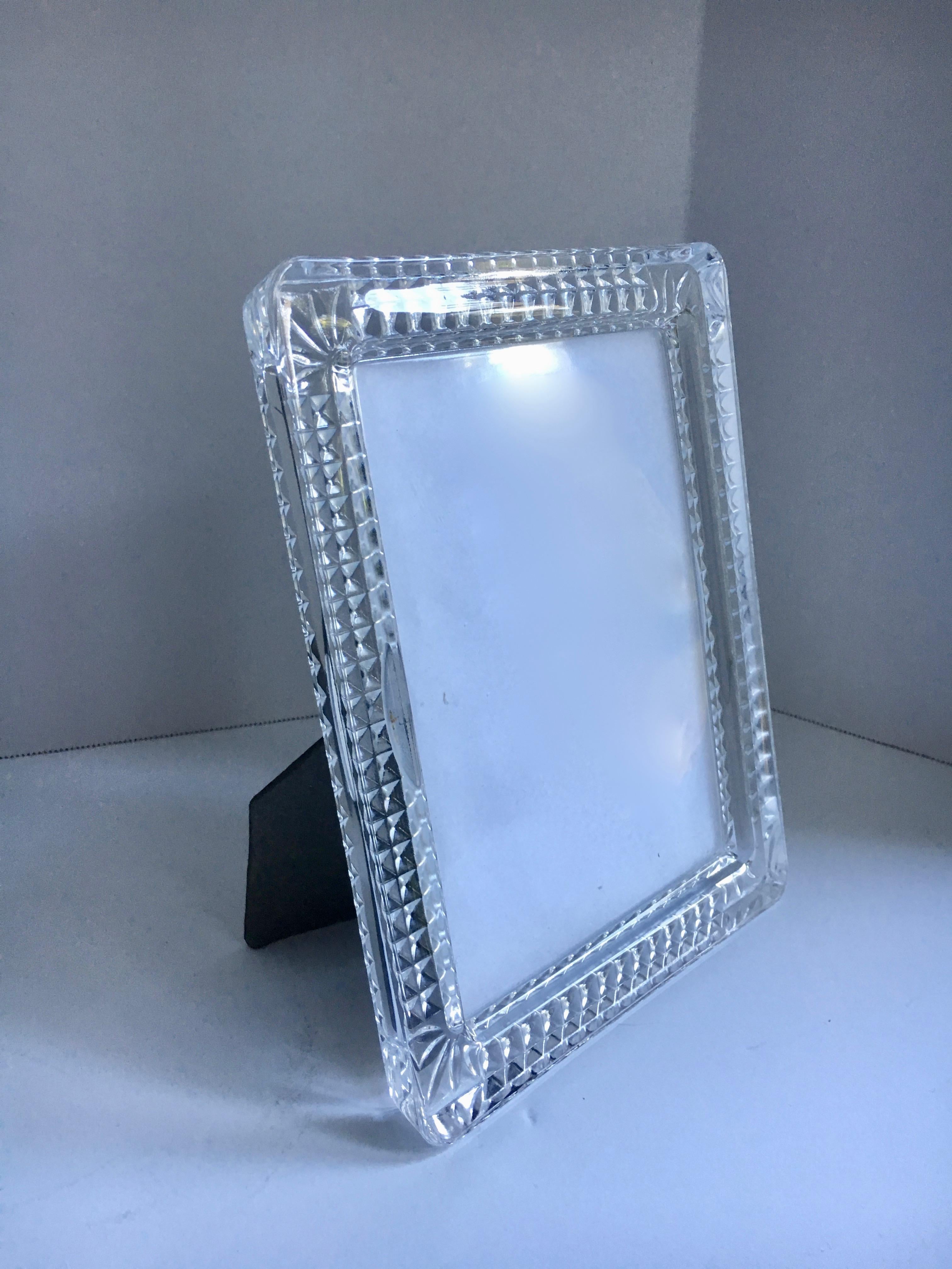crystal picture frames