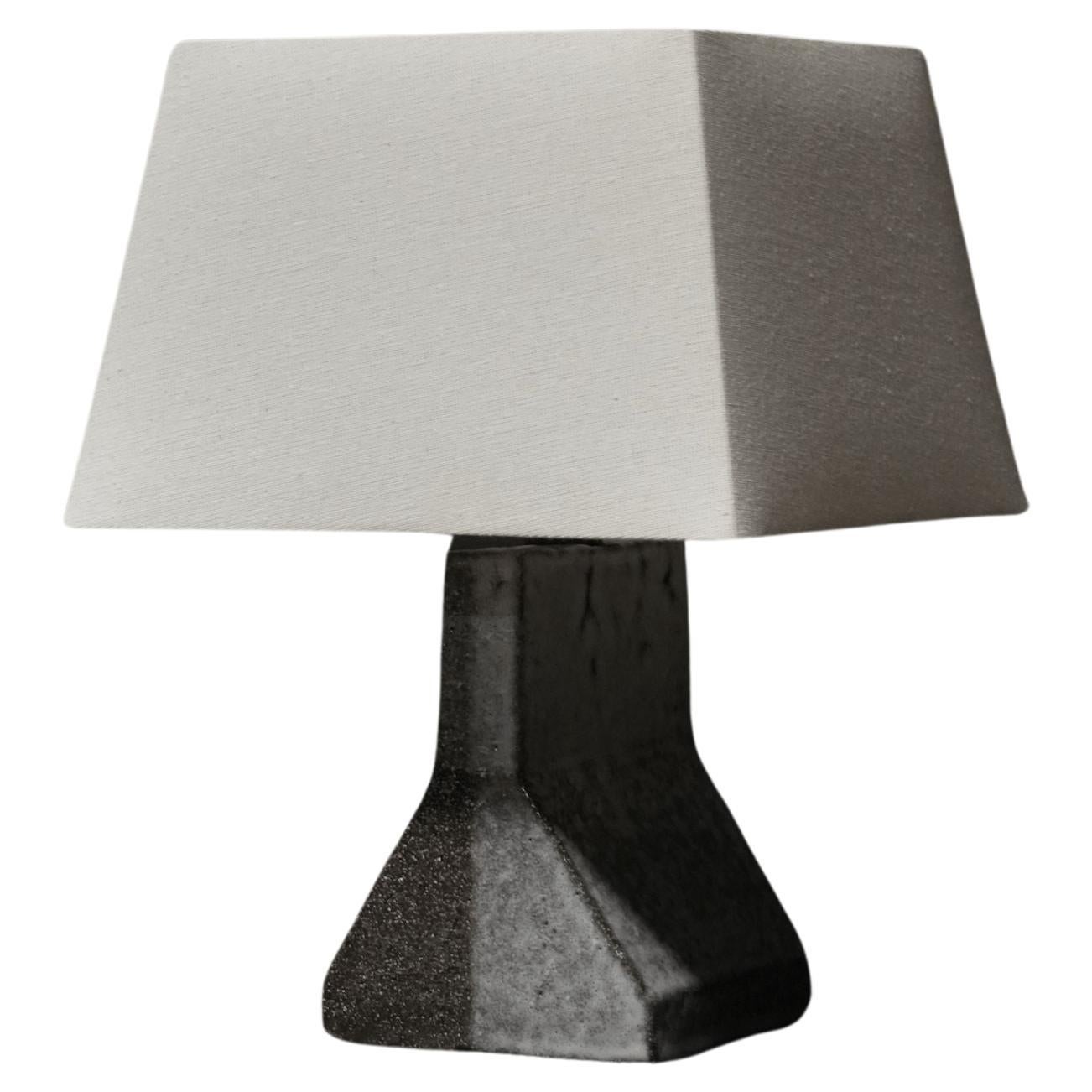 50/50 Ceramic Table Lamp For Sale