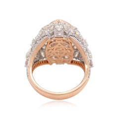5.0 Carat Diamond 18 Karat Gold Ring
