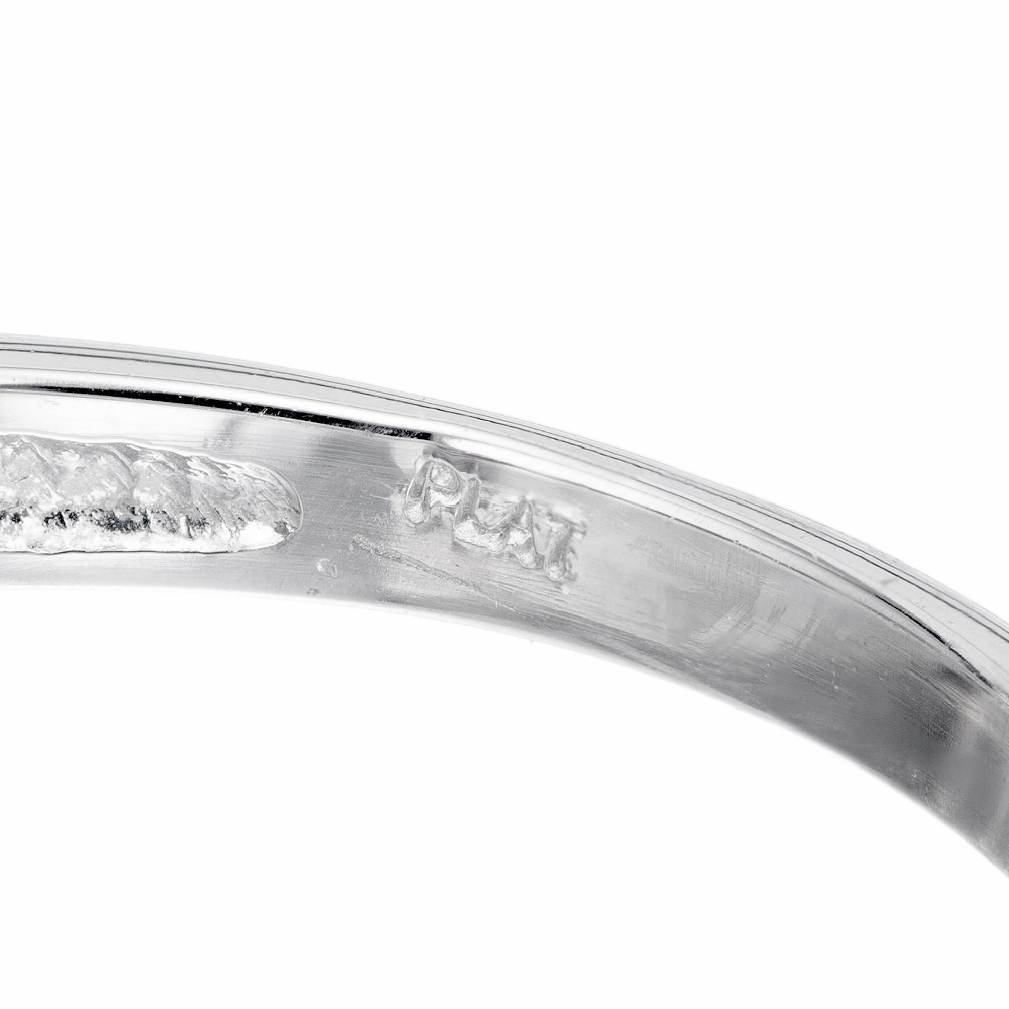 round diamond and baguette wedding band