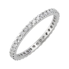 .50 Carat Diamond Common Prong Eternity Band Ring