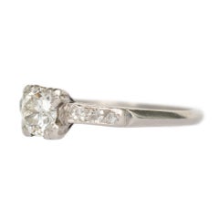 .50 Carat Diamond Platinum Engagement Ring